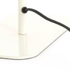 Lámpara de mesa 25x13x48 cm  crema brillante - LLLS0419