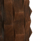 Lámpara de mesa marrón chocolate Ø20x38 cm E27 - LLLS0421