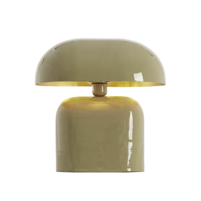 Lámpara de mesa metal verde 37x26x37 cm E27 - LLLS0424