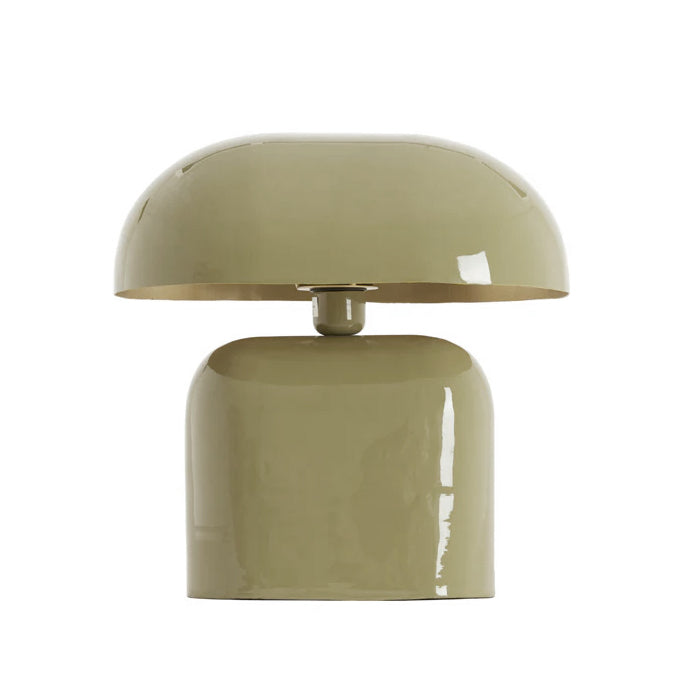 Lámpara de mesa metal verde 37x26x37 cm E27 - LLLS0424