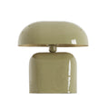 Lámpara de mesa metal verde 37x26x37 cm E27 - LLLS0424