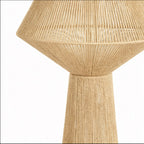 Lámpara de mesa  Ø36x57, yute natural E27- LLLS0427