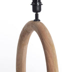 Lámpara de mesa madera natural  mate 41x13x44 cm E27 -  LLLS0428