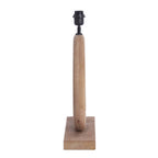 Lámpara de mesa madera natural  mate 41x13x44 cm E27 -  LLLS0428