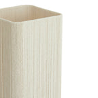 Lámpara de mesa metal negro mate cuerda crema 21,5x21,5x50,5 cm E27 - LLLS0429