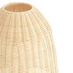 Lámpara de mesa ratán natural Ø28,5x60 cm E27 - LLLS0430