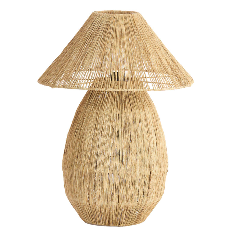 Lámpara de mesa yute natural Ø40x55 cm E27 - LLLS0433