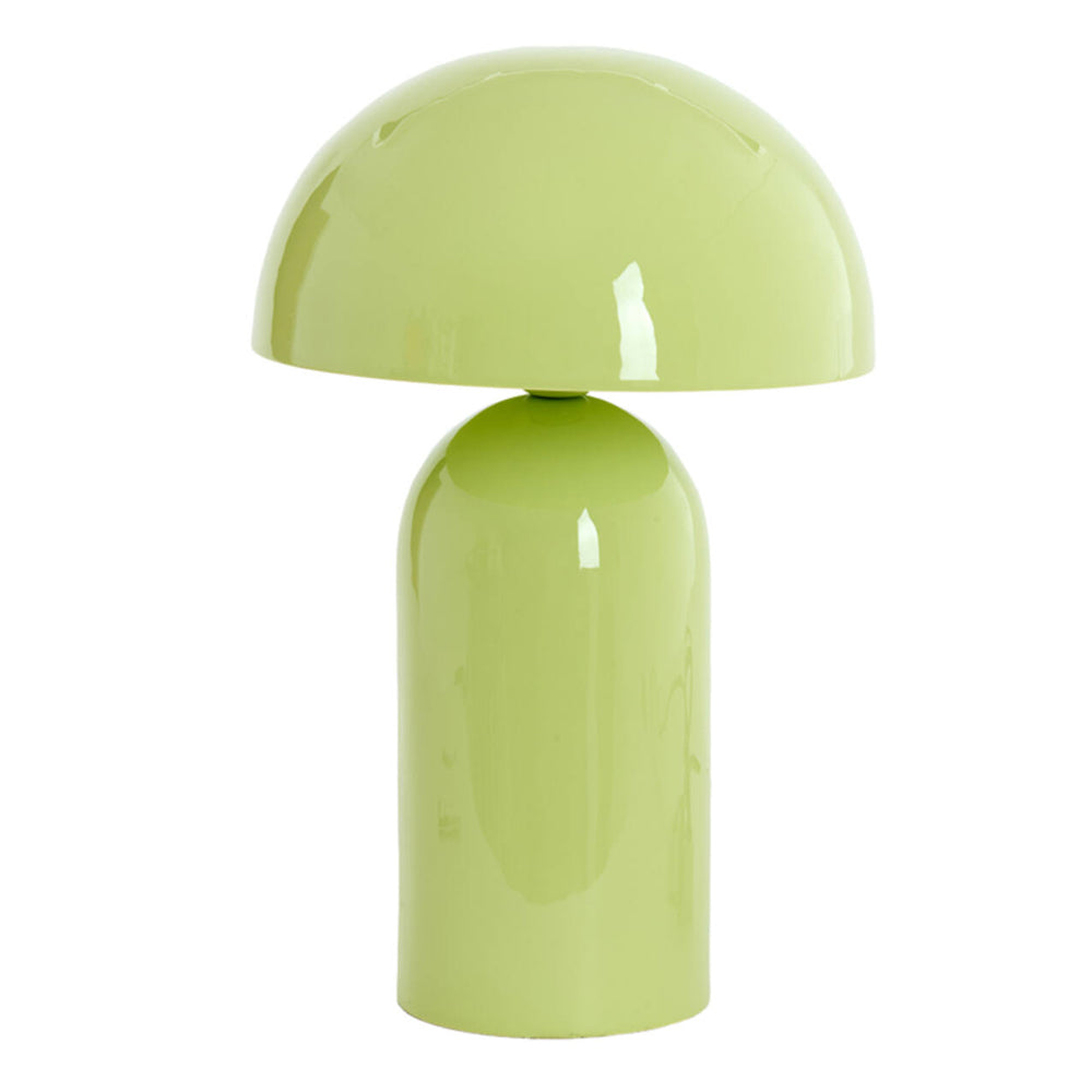 Lámpara de mesa metal verde claro brillante Ø31x48 cm E27 - LLLS0439
