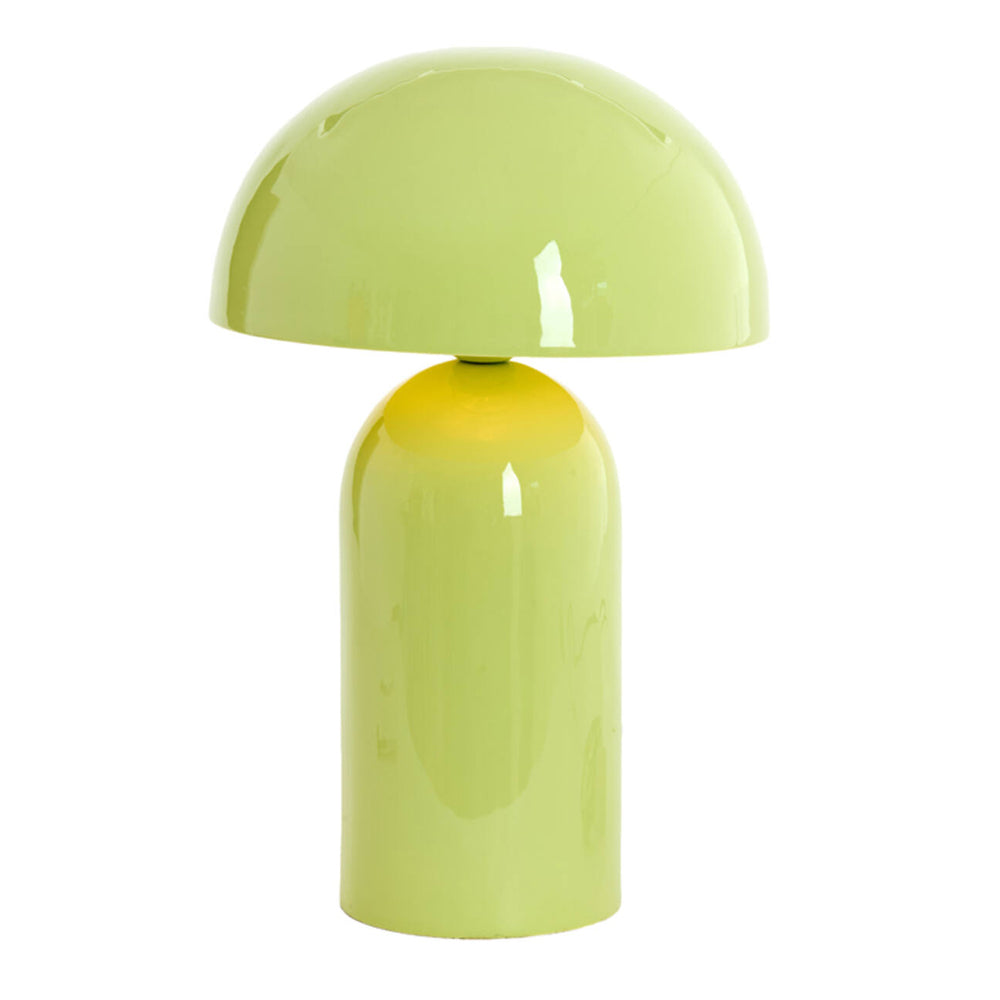 Lámpara de mesa metal verde claro brillante Ø31x48 cm E27 - LLLS0439