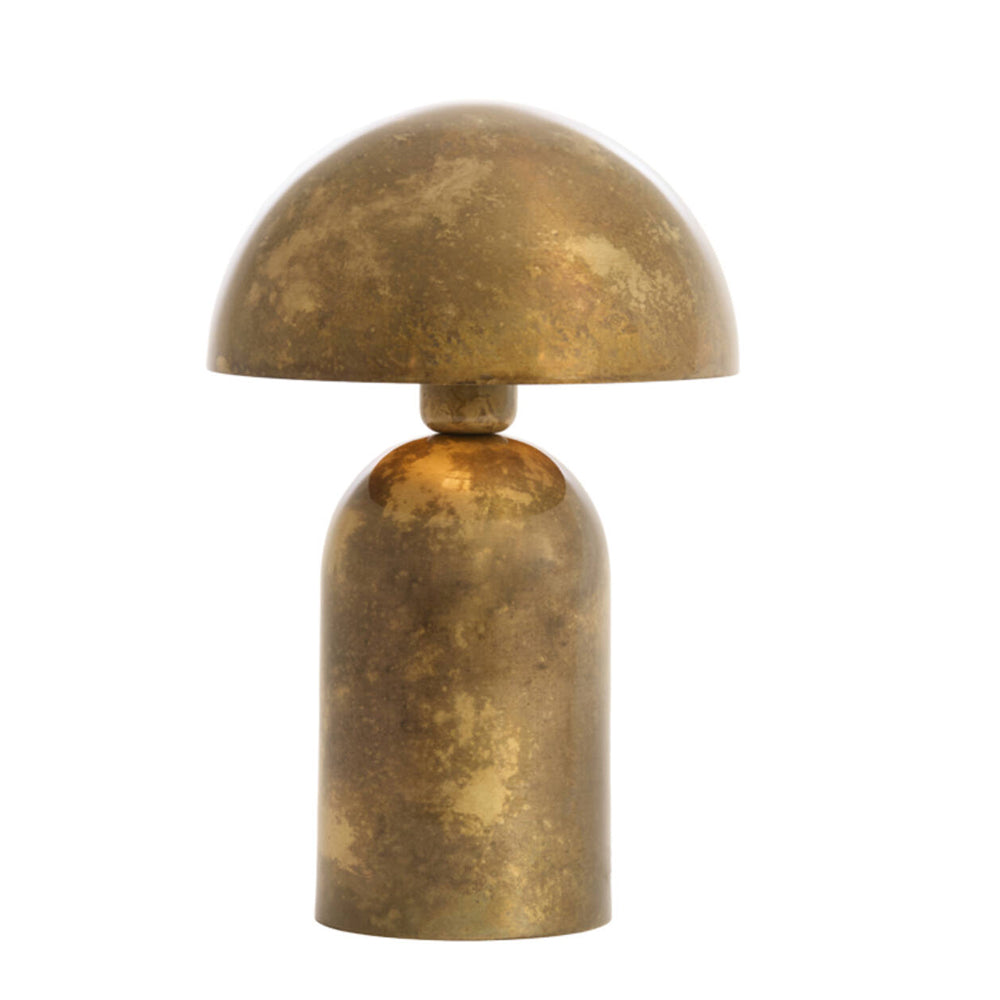 Lámpara de mesa metal oro antiguo Ø23x35 cm E27  - LLLS0441