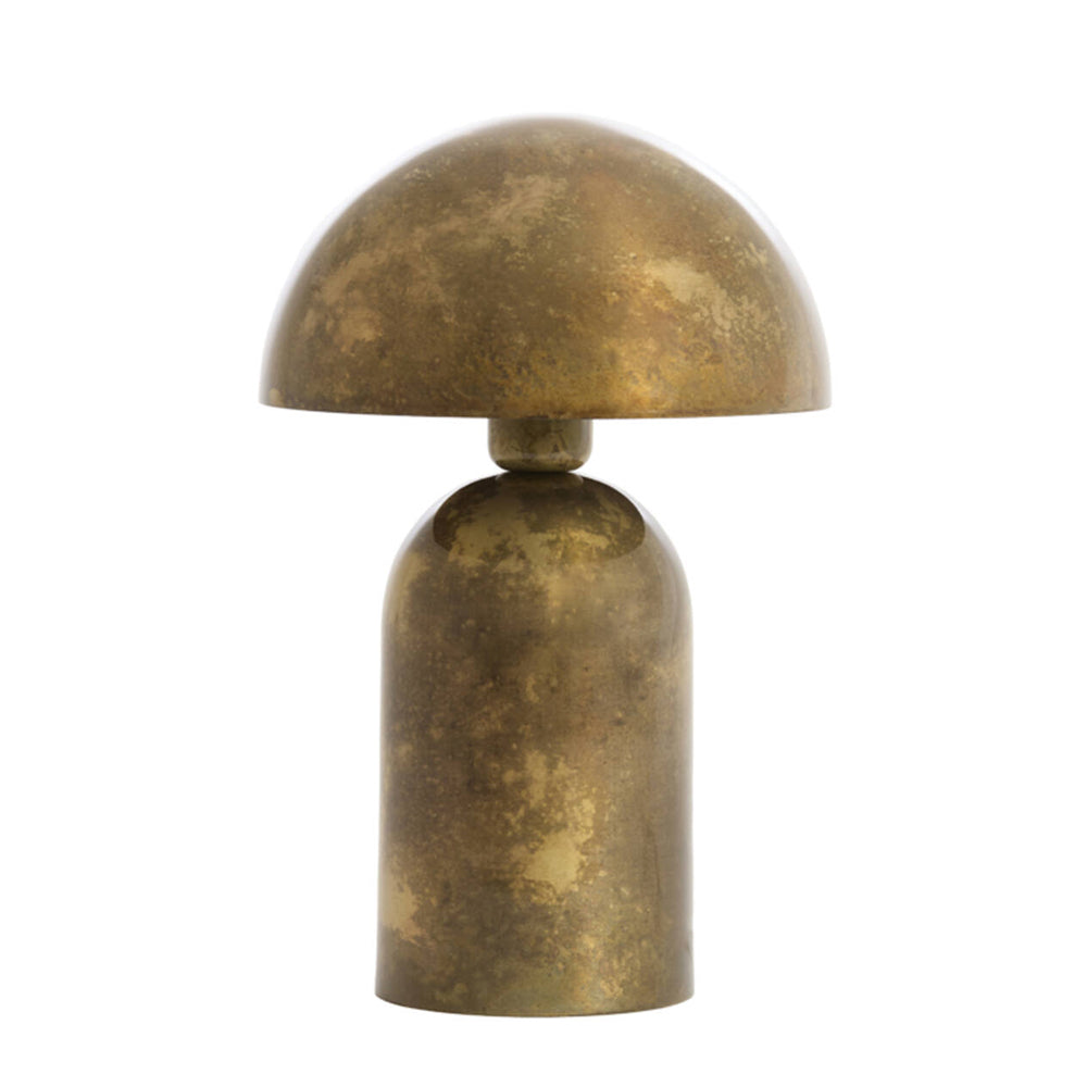 Lámpara de mesa metal oro antiguo Ø23x35 cm E27  - LLLS0441