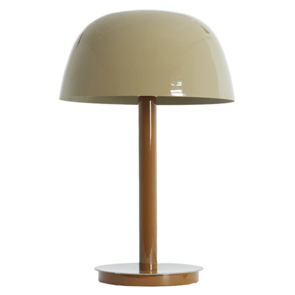Lámpara de mesa arena café Ø30x48 cm E27 - LLLS0442