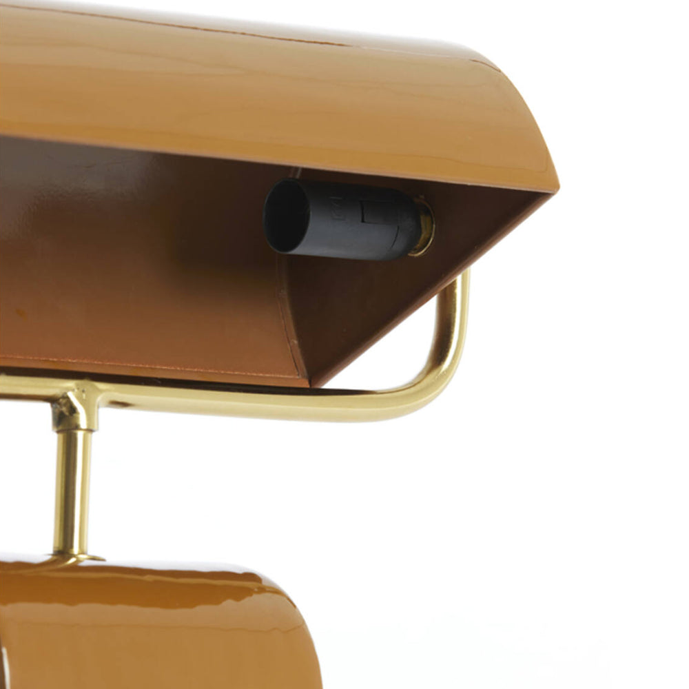 Lámpara de mesa café oro L35xH38 cm  E27 - LLLS0444