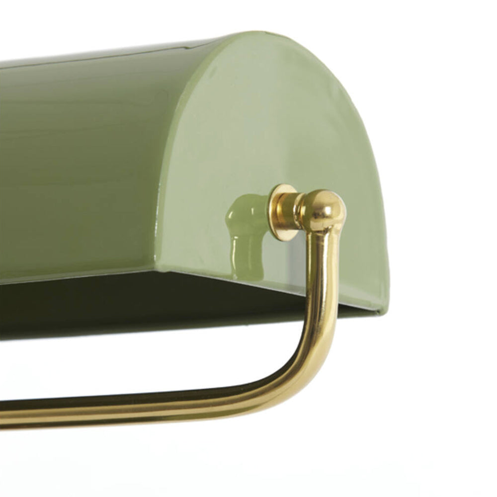 Lámpara de mesa verde claro oro L35xH38 cm  E27 - LLLS0445