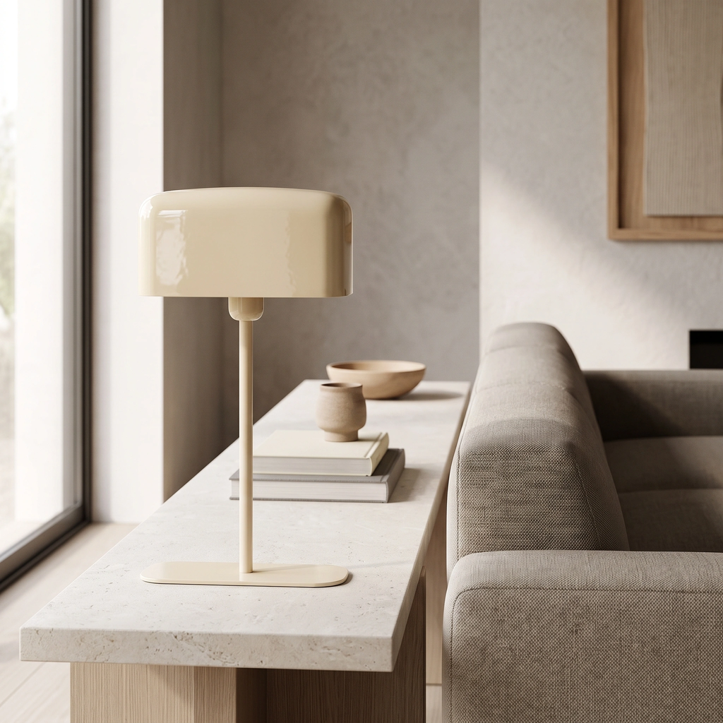 Lámpara de mesa arena brillante L25xH48 cm E27 - LLLS0446