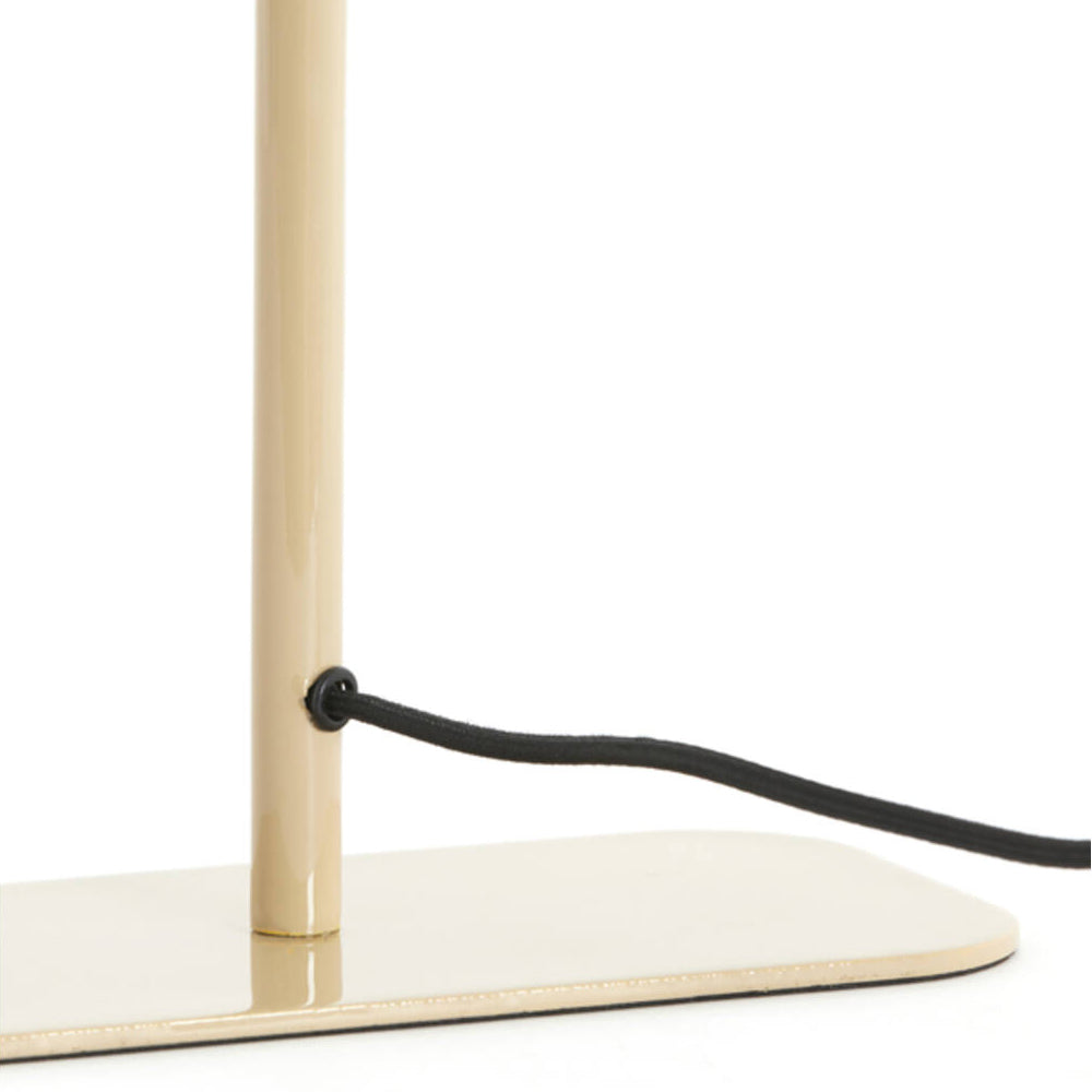 Lámpara de mesa arena brillante L25xH48 cm E27 - LLLS0446