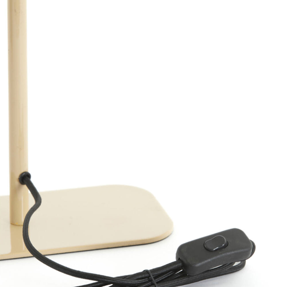 Lámpara de mesa arena brillante L25xH48 cm E27 - LLLS0446