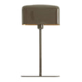 Lámpara de mesa café oscuro brillante L25xH48 cm E27 - LLLS0447
