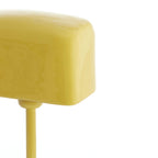 Lámpara de mesa metal ocre amarillo brillante L20xH36 cm E27 - LLLS0448