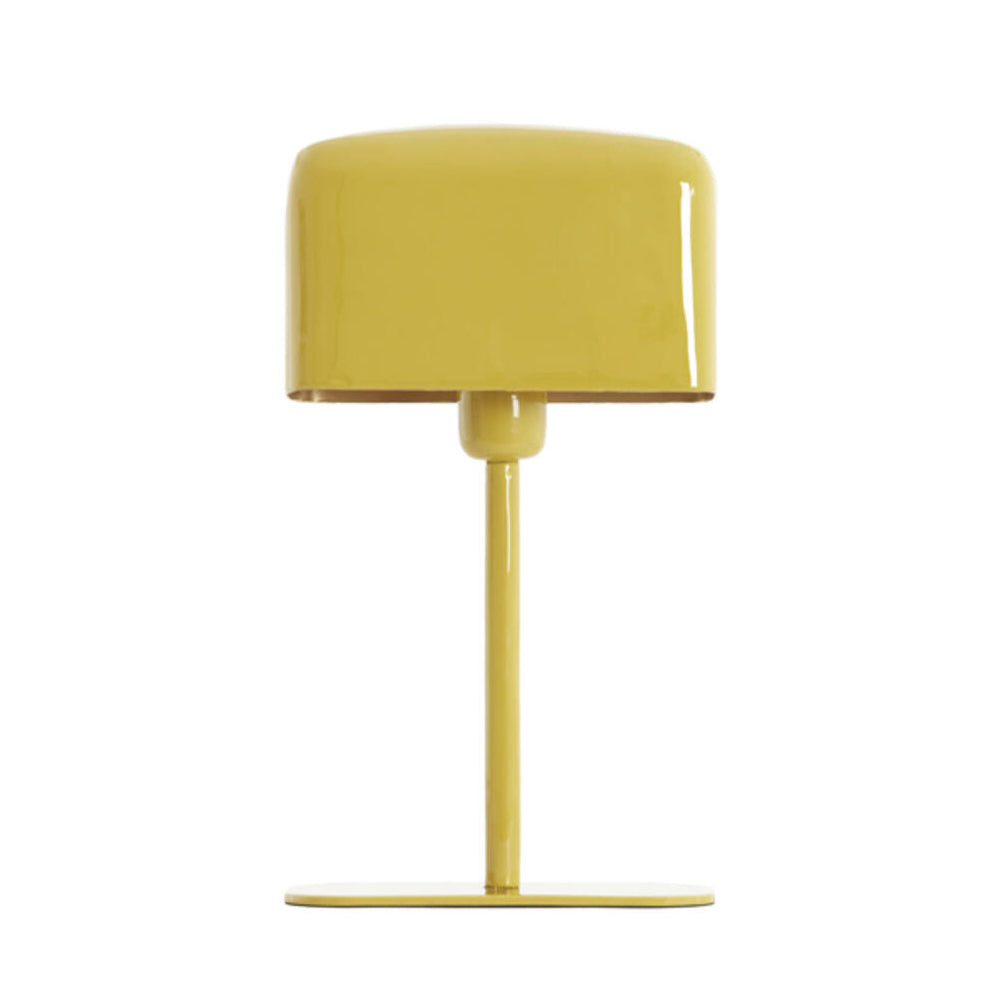 Lámpara de mesa metal ocre amarillo brillante L20xH36 cm E27 - LLLS0448