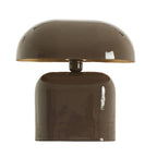 Lámpara de mesa metal café oscuro brillante L37xH37cm E27 - LLLS0450