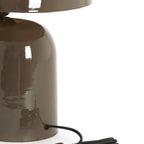 Lámpara de mesa metal café oscuro brillante L37xH37cm E27 - LLLS0450