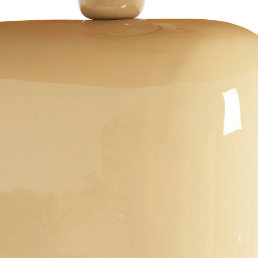 Lámpara de mesa metal arena brillante L37xH37cm E27 - LLLS0451