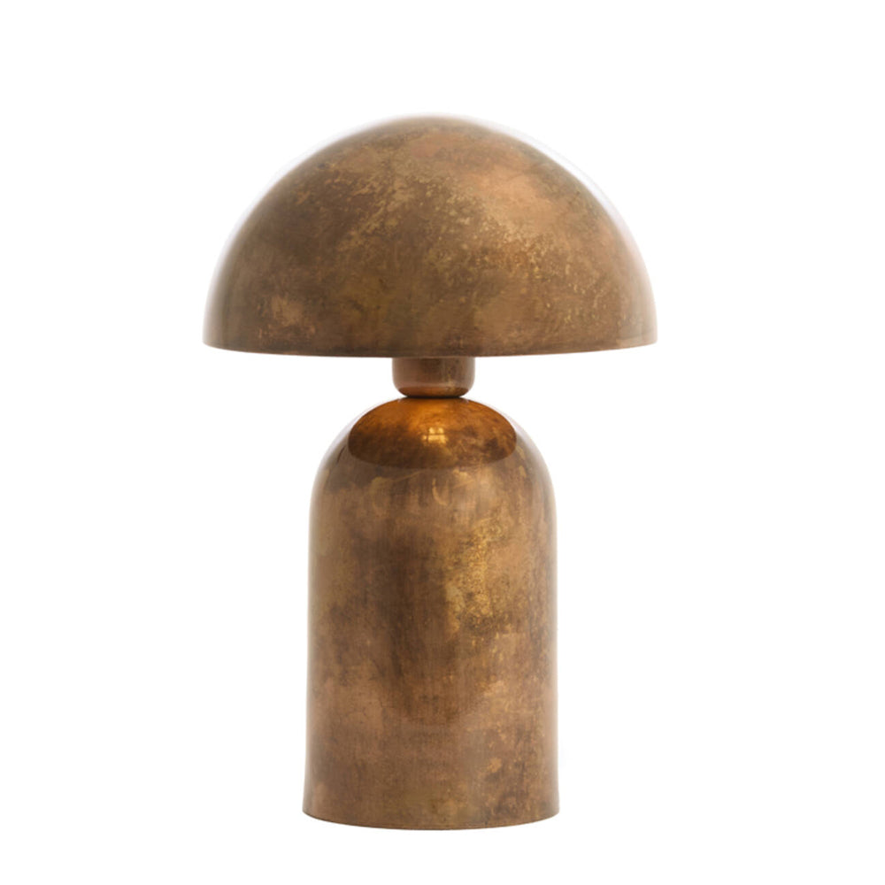 Lámpara de mesa metal cobre bronce Ø23x35 cm E27 - LLLS0452