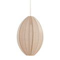 Lámpara colgante yute natural Ø28,5x38 cm E27 - LLLC0634