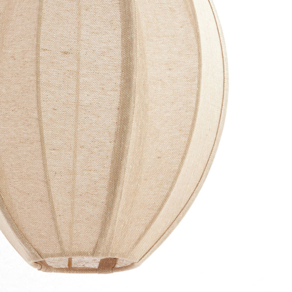 Lámpara colgante yute natural Ø28,5x38 cm E27 - LLLC0634