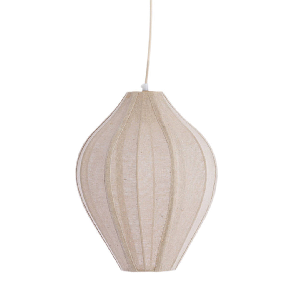 Lámpara colgante yute natural Ø31x38 cm E27 - LLLC0641