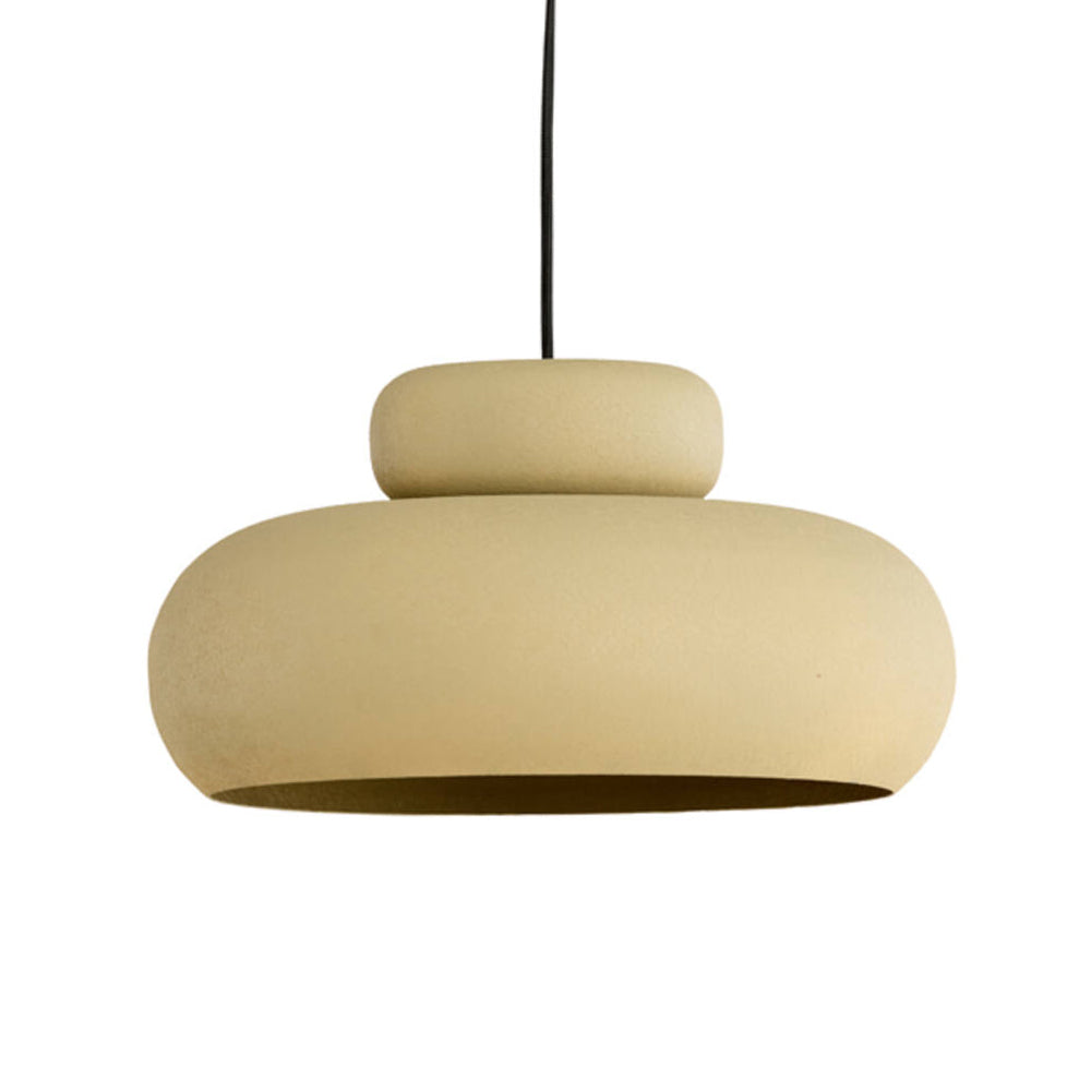 Lámpara colgante metal ocre mate Ø39x20 cm E27 - LLLC0645