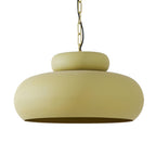 Lámpara colgante verde oliva mate Ø46x30 cm E27 - LLLC0647