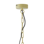 Lámpara colgante verde oliva mate Ø46x30 cm E27 - LLLC0647