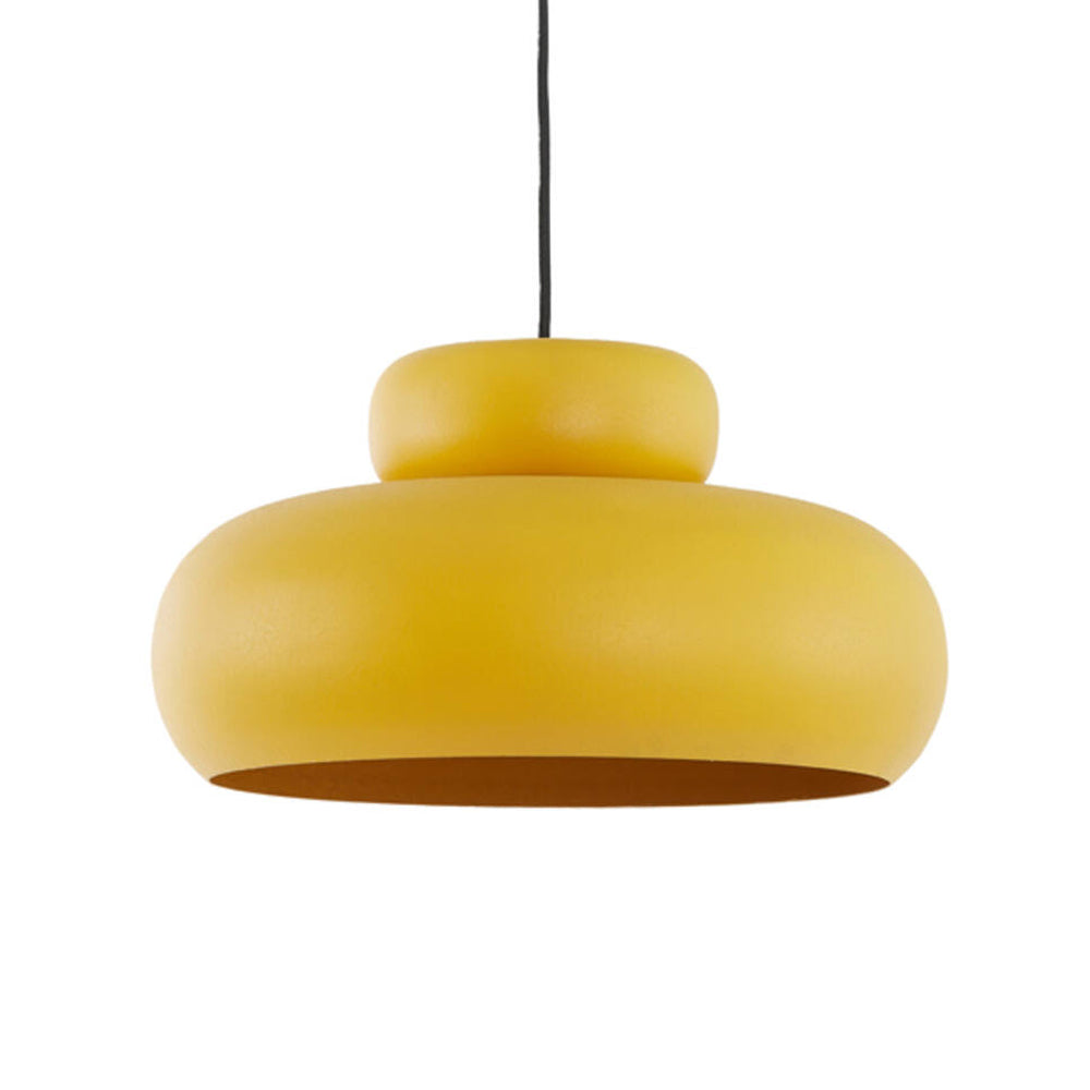 Lámpara colgante ocre amarillo mate Ø39x20 cm E27 - LLLC0648