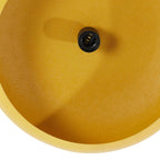 Lámpara colgante ocre amarillo mate Ø39x20 cm E27 - LLLC0648