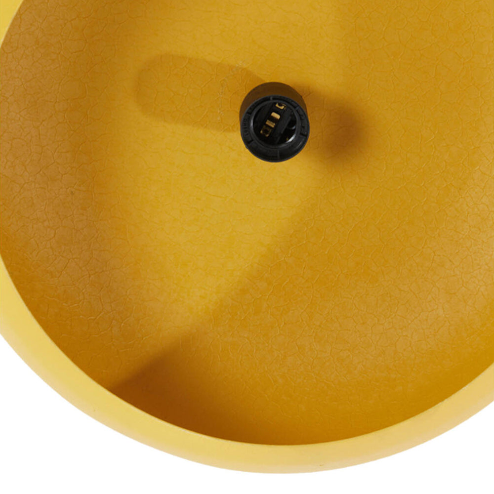 Lámpara colgante ocre amarillo mate Ø39x20 cm E27 - LLLC0648
