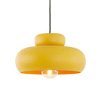 Lámpara colgante ocre amarillo mate Ø39x20 cm E27 - LLLC0648