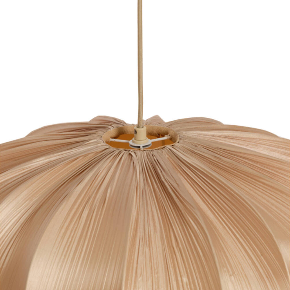 Lámpara colgante beige Ø60x45cm E27 - LLLC0652