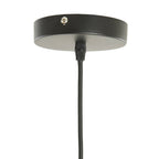 Lámpara colgante fibra vegetal natural tejida Ø47x46 cm E27 - LLLC0655