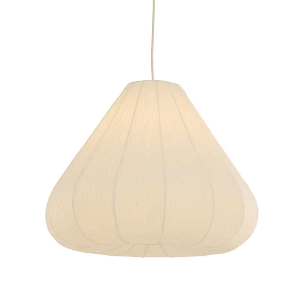 Lámpara colgante papel blanco Ø57x45 cm E27 - LLLC0656