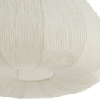 Lámpara colgante papel blanco Ø35x28 cm E27  - LLLC0658
