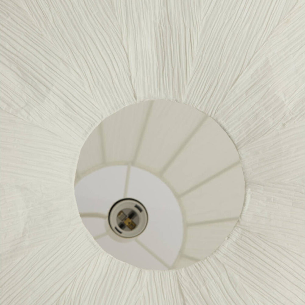 Lámpara colgante papel blanco Ø57x45 cm E27 - LLLC0656