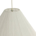 Lámpara colgante papel blanco Ø57x45 cm E27 - LLLC0656