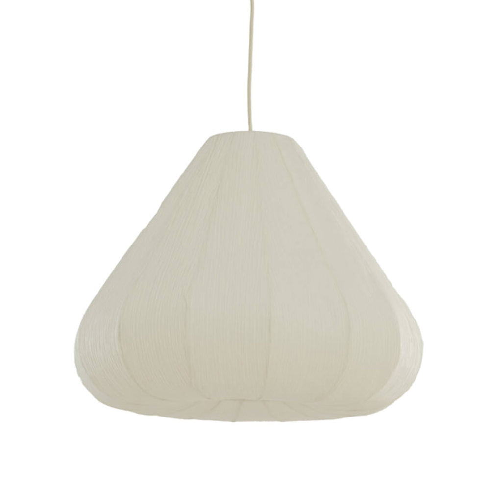 Lámpara colgante papel blanco Ø57x45 cm E27 - LLLC0656
