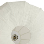 Lámpara colgante papel blanco Ø45x36 cm E27 - LLLC0657