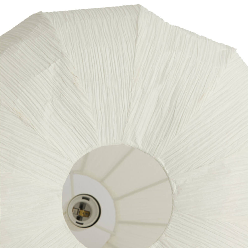 Lámpara colgante papel blanco Ø45x36 cm E27 - LLLC0657