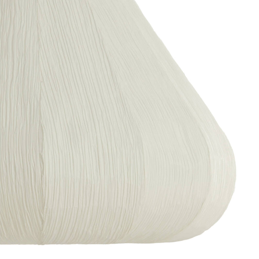 Lámpara colgante papel blanco Ø45x36 cm E27 - LLLC0657