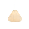 Lámpara colgante papel blanco Ø35x28 cm E27  - LLLC0658