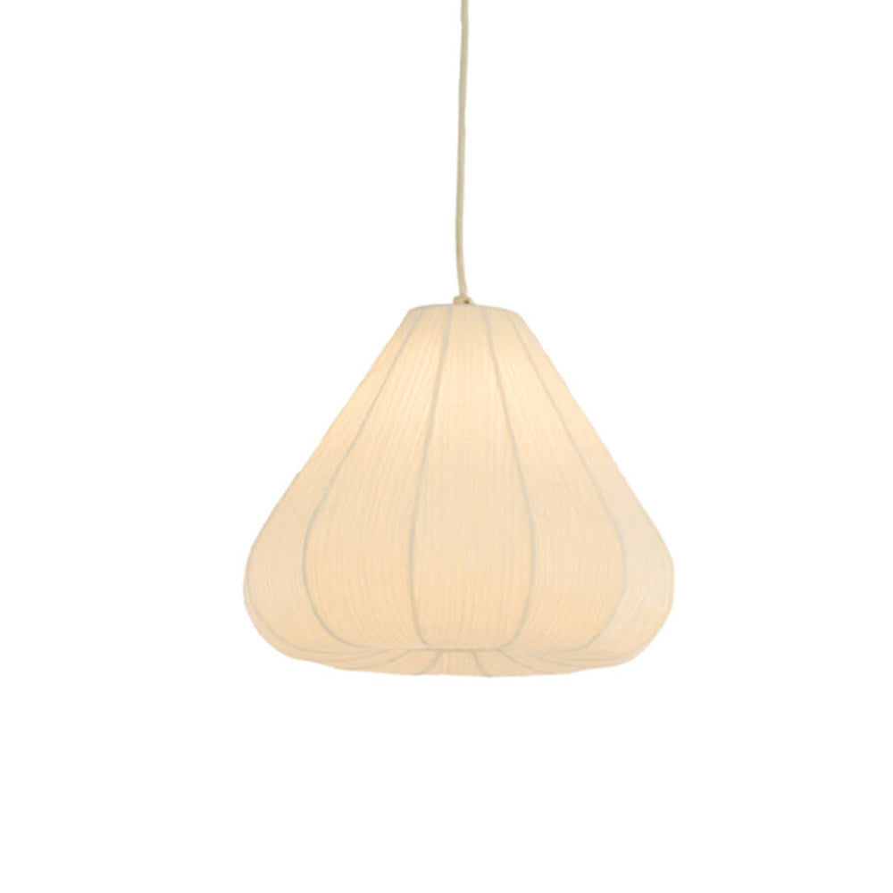 Lámpara colgante papel blanco Ø35x28 cm E27  - LLLC0658